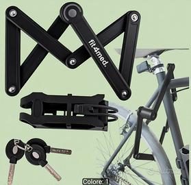 🔐 Lucchetto Pieghevole Bici 80 cm - Resistente!