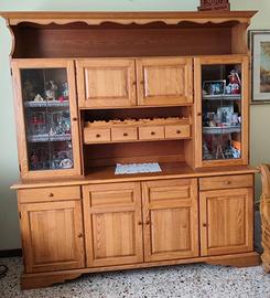 Credenza in noce massello