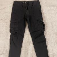 Pantaloni cargo neri