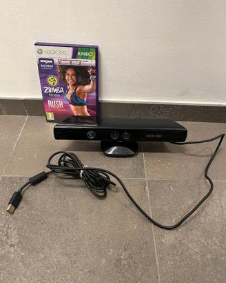 Sensore KINECT XBOX 360 ORIGINALE CON GIOCO ZUMBA