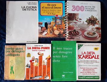 7 libri su DIETE varie a 5€