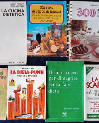 7 libri su DIETE varie a 5€