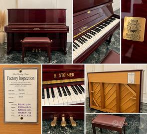 Pianoforte verticale B. Steiner BSJ-121M – Mogano