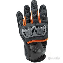 Guanto Tour Ixs Montevideo Nero Argento Arancio