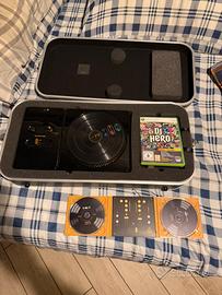 DJ hero versione da collezione con disco xbox 360