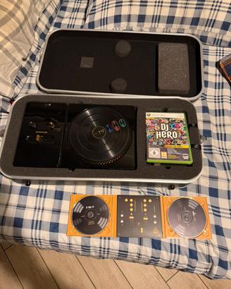 DJ hero versione da collezione con disco xbox 360