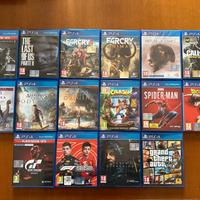 Lotto di 16 giochi PS4 - BLOCCO UNICO