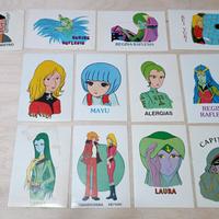 Adesivi Capitan Harlock Edierre anni 80