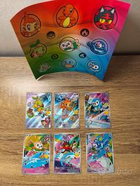 Pokémon Carte Primi compagni d'avventura serie 1