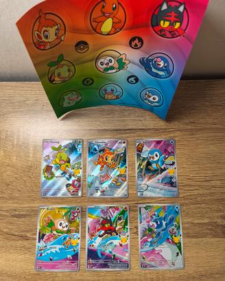 Pokémon Carte Primi compagni d'avventura serie 1