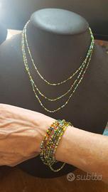 Parure artigianale in perline