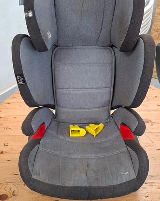 seggiolino isofix espandibile gruppo 2/3