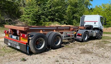 semirimorchio CARDI porta container 20piedi