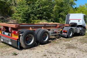 semirimorchio CARDI porta container 20piedi