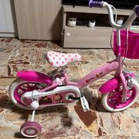 Bicicletta Bimba Masha e orso raggio 12