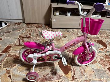 Bicicletta Bimba Masha e orso raggio 12