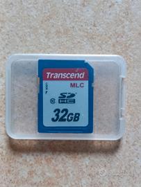 Scheda memoria SD 32Gb Transcend 