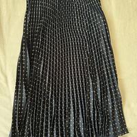 Gonna donna a pieghe