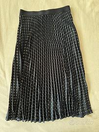 Gonna donna a pieghe