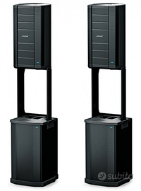 SISTEMA BOSE F1 ARRAY 812 + 2 SUB F1 + BORSE