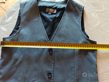GIlet bambino grigio