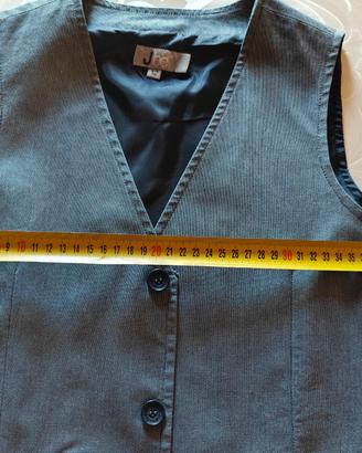 GIlet bambino grigio