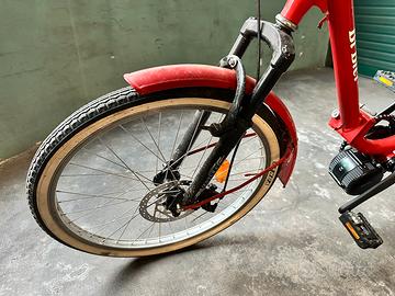 Bi-bici bici doppia tipo tandem ma più corta