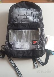 zaino  7seven reversibile nuovo con cartellino