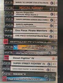 collezione giochi picchiaduro ps3