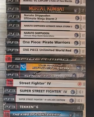 collezione giochi picchiaduro ps3