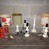 Serie di lumetti e paralumi