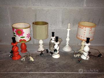 Serie di lumetti e paralumi