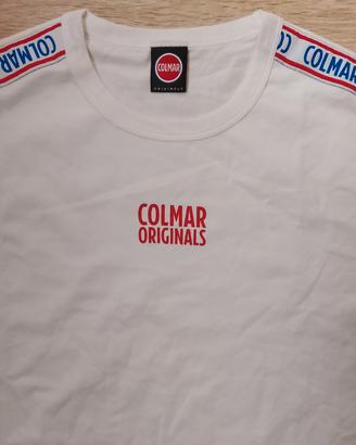 T-Shirt uomo bianco girocollo tgM Colmar 