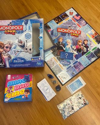 Monopoly junior e miao bau ciao