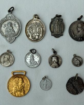 Lotto 11 medaglie dal XIX al XX sec.