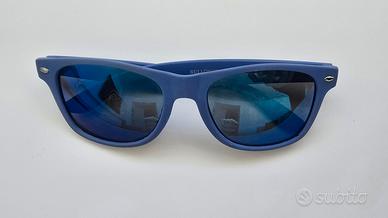 Occhiali da sole Bullonerie lenti blu specchiate, 