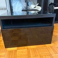 Comodini sospesi nero, venge scuro