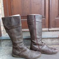 Stivale in pelle Benvado n. 6.5 UK (39-40) marrone