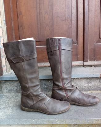 Stivale in pelle Benvado n. 6.5 UK (39-40) marrone