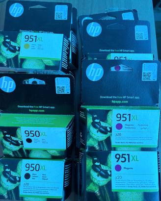 Cartucce hp originali 950Xl 951Xl