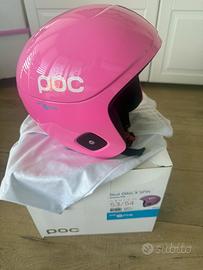 Casco sci poc rosa