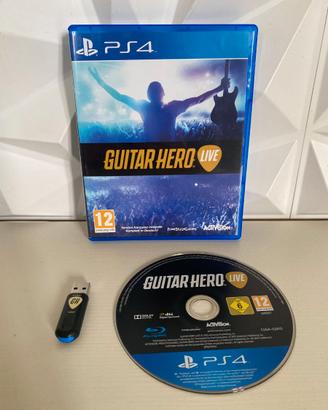 Guitar Hero PlayStation 4 gioco + ricevitore USB