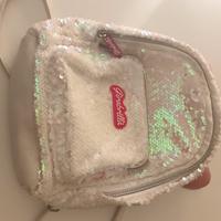 zainetto girabrilla unicorno paillettes