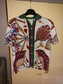 camicia donna fantasia mista 