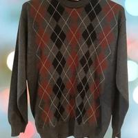 Pullover da uomo in lana a rombi - Burlington