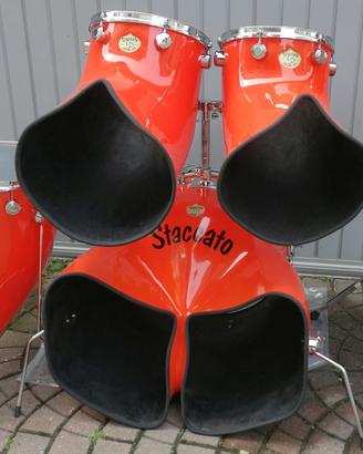Batteria Staccato Drums Voyager 6 Vintage '70 Rara