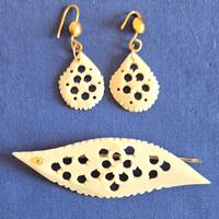 Orecchini e Spilla Vintage