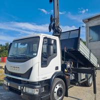 AUTOCARRO IVECO 140E24 CON CASSONE RIBALTABILE E G