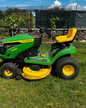 John deere x107 Trattorino Tosaerba