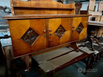 2 credenze art deco anni 50